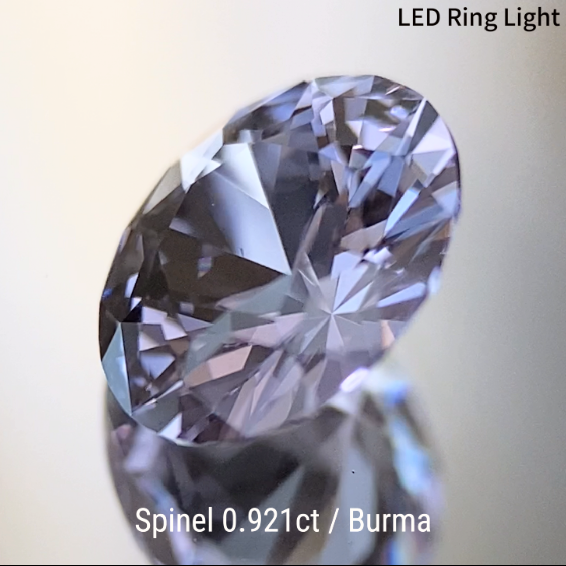 Grayish Violet Spinel 0.921ct