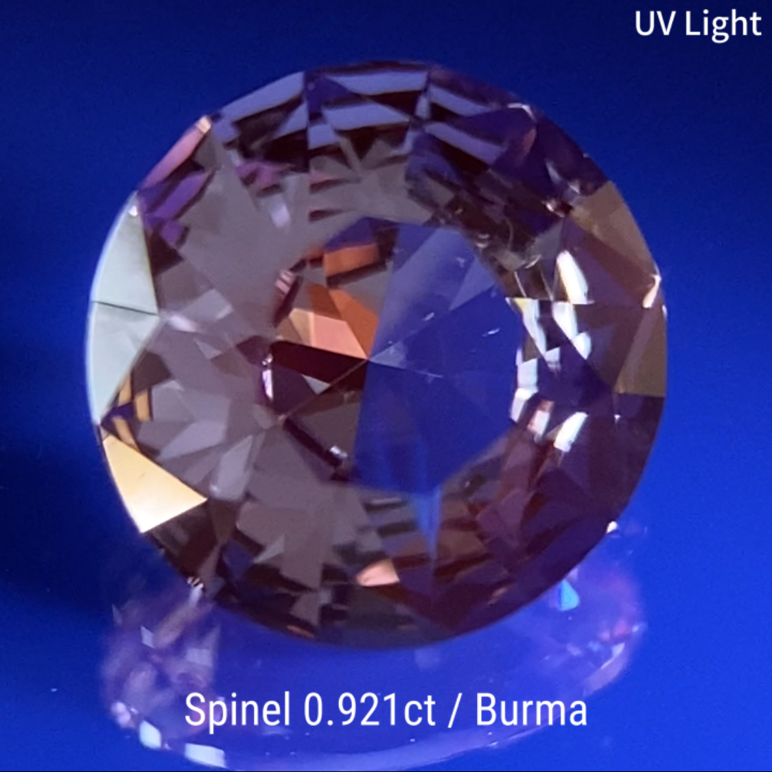 Grayish Violet Spinel 0.921ct