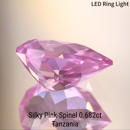 Silky Pink Spinel 0.682ct / Tanzania