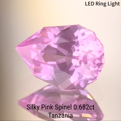 Silky Pink Spinel 0.682ct / Tanzania