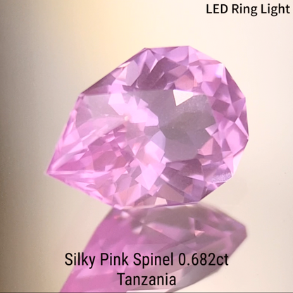 Silky Pink Spinel 0.682ct / Tanzania