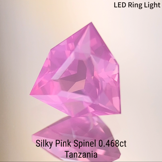 Silky Pink Spinel 0.468ct / Tanzania