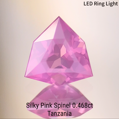 Silky Pink Spinel 0.468ct / Tanzania