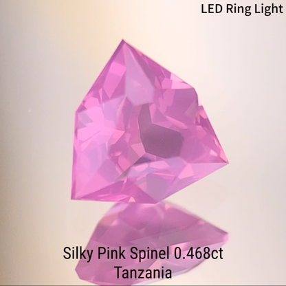 Silky Pink Spinel 0.468ct / Tanzania