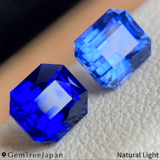 【Special Thanks Set】Royal Blue Sapphire 0.868ct & Cornflower Blue Sapphire 0.887ct
