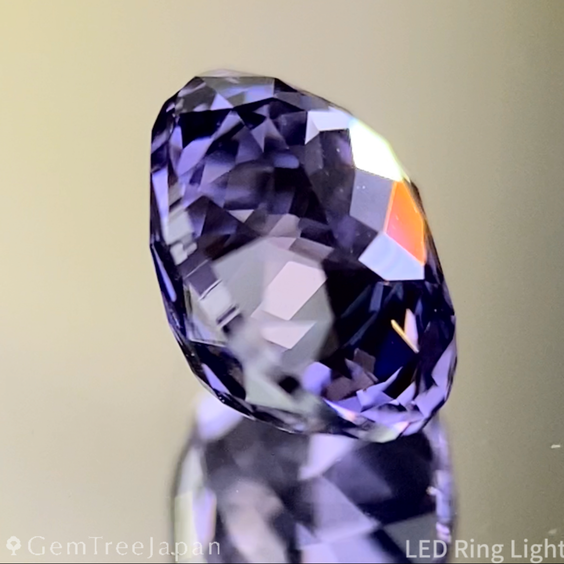 Bluish Violet Spinel 1.205ct / Sri Lanka