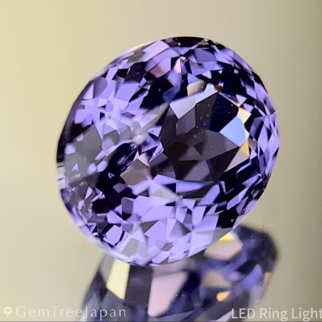 Bluish Violet Spinel 1.205ct / Sri Lanka