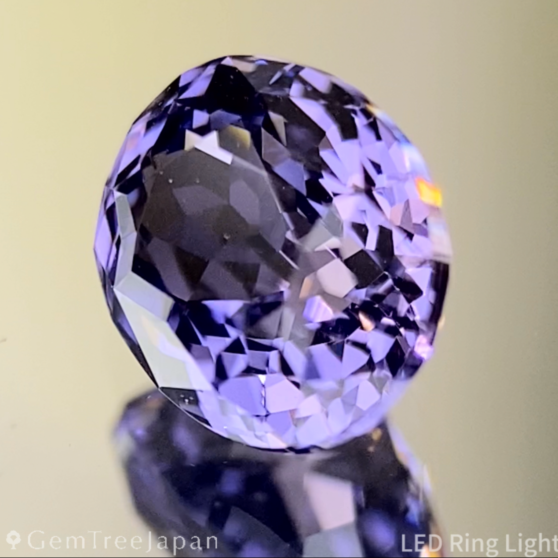 Bluish Violet Spinel 1.205ct / Sri Lanka