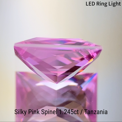 Silky Pink Spinel 1.245ct / Tanzania