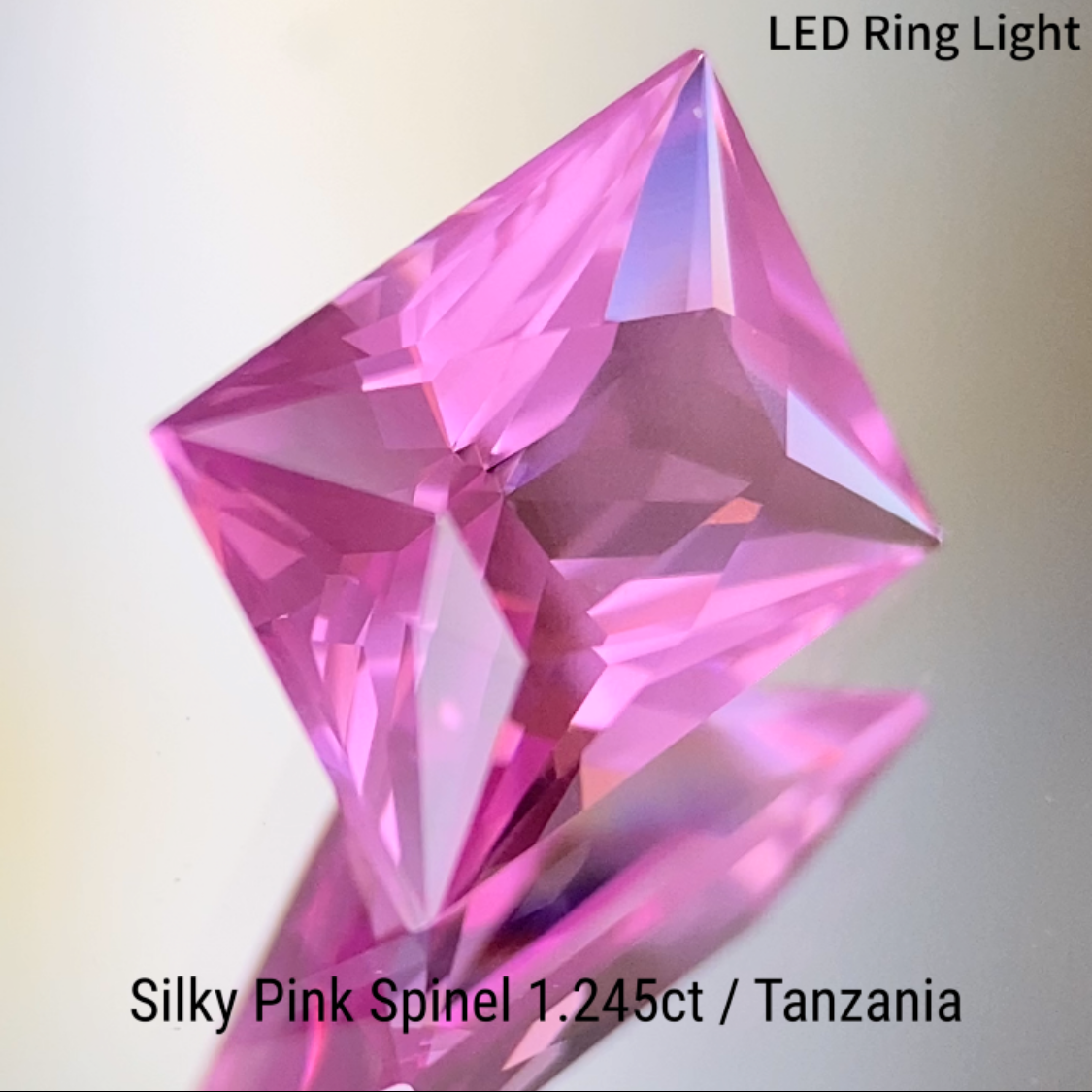 Silky Pink Spinel 1.245ct / Tanzania