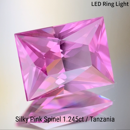 Silky Pink Spinel 1.245ct / Tanzania