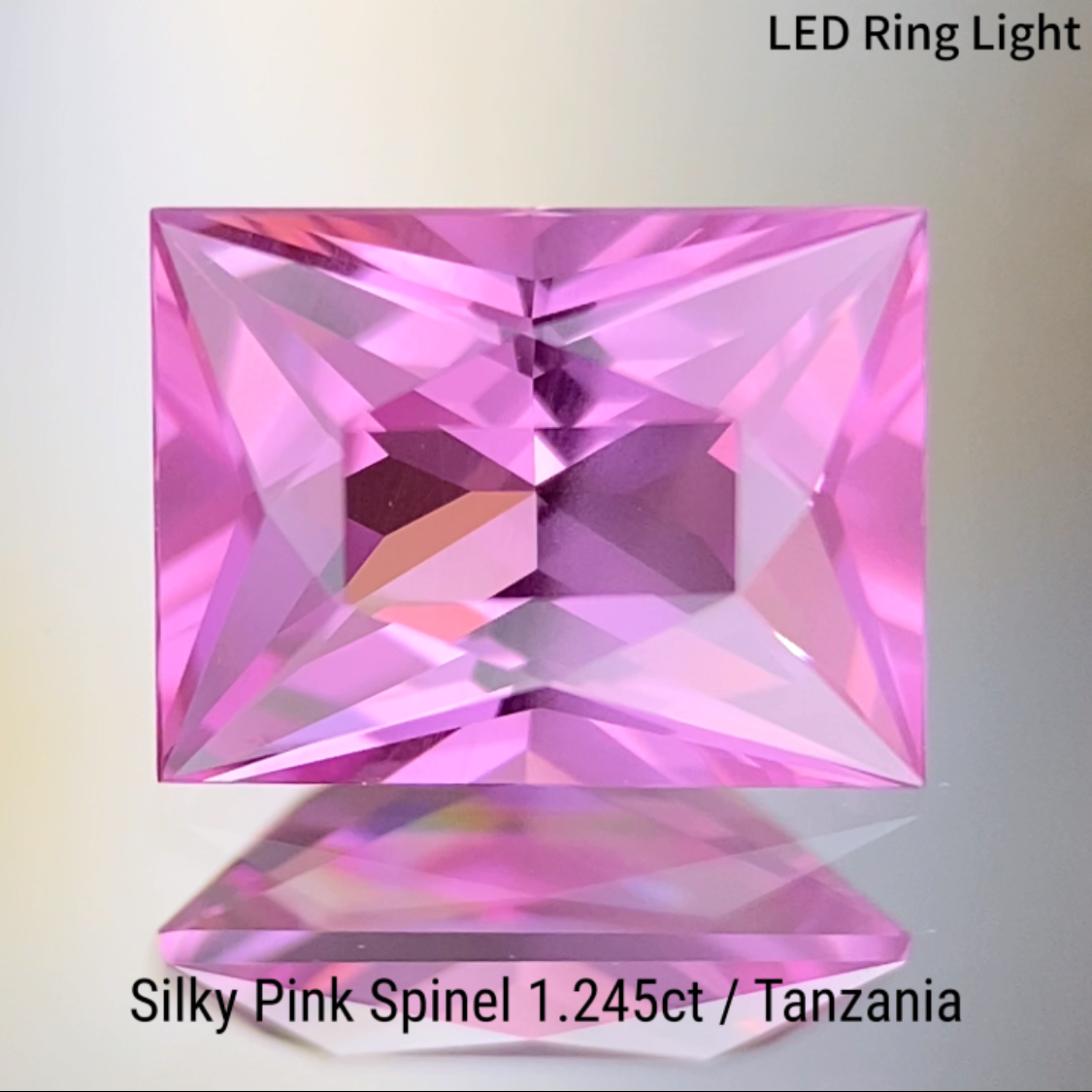 Silky Pink Spinel 1.245ct / Tanzania