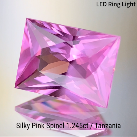 Silky Pink Spinel 1.245ct / Tanzania