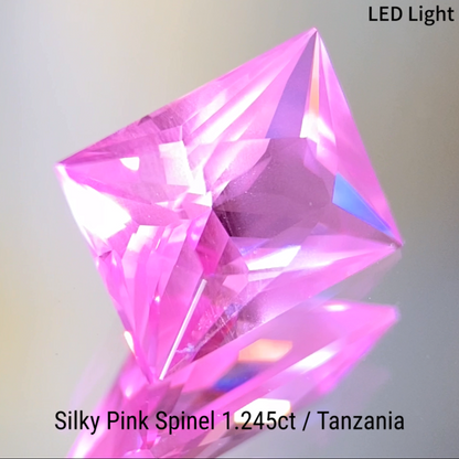 Silky Pink Spinel 1.245ct / Tanzania