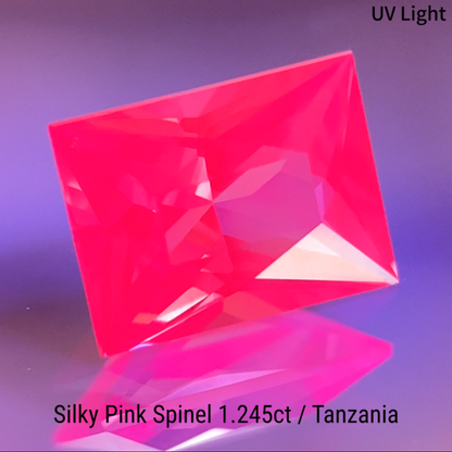 Silky Pink Spinel 1.245ct / Tanzania