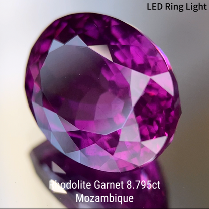 Rhodolite Garnet 8.795ct / Mozambique