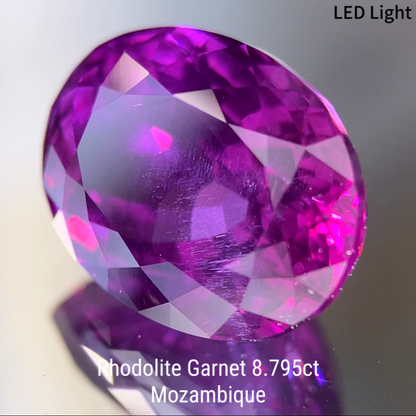 Rhodolite Garnet 8.795ct / Mozambique