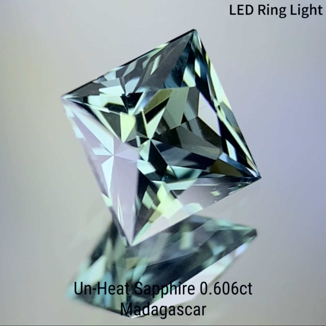 Un-Heat Sapphire 0.606ct / Madagascar