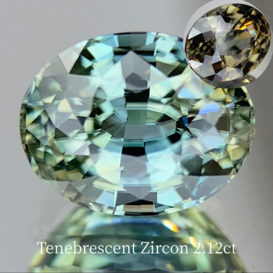 UV Tenebrescent Zircon 2.125ct