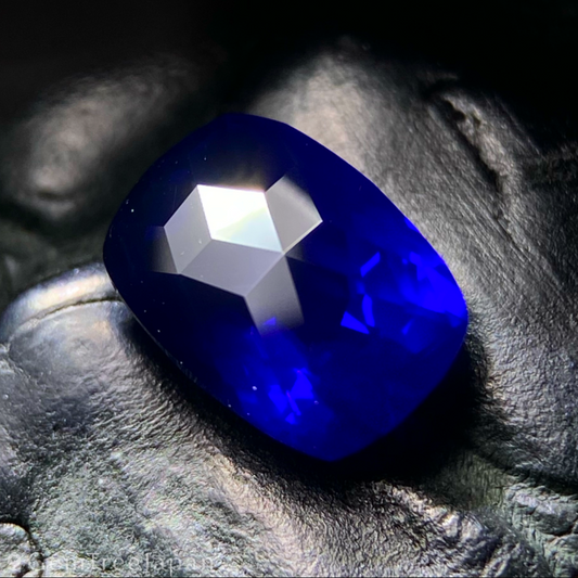 ブルーロイヤルサファイアの蜜雫12.85ct K14GP&シルバー925 ブルーロイヤルサファイアの蜜雫12.85ct K14GP&シルバー925