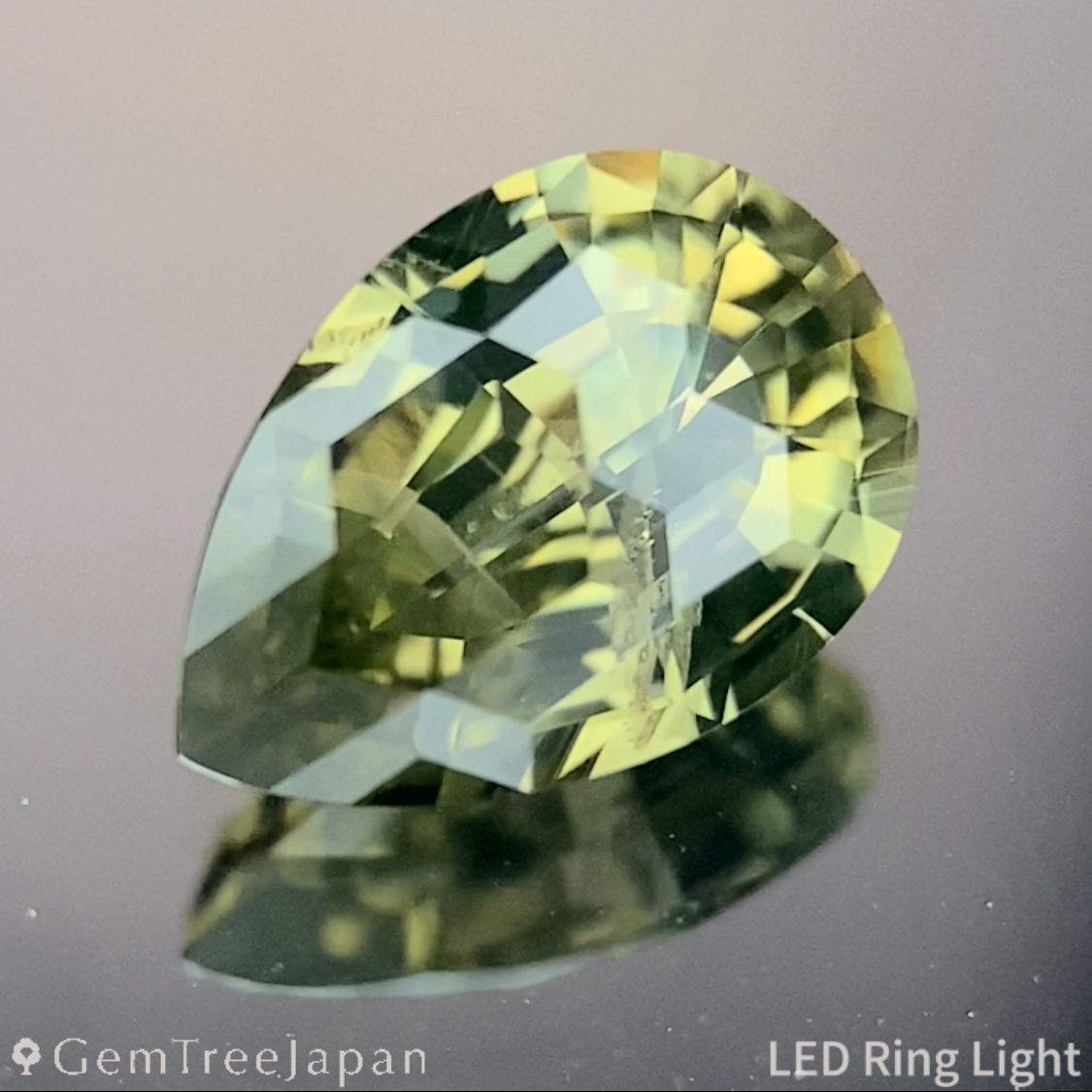 Yellowish Green Zircon 1.113ct / Sri Lanka