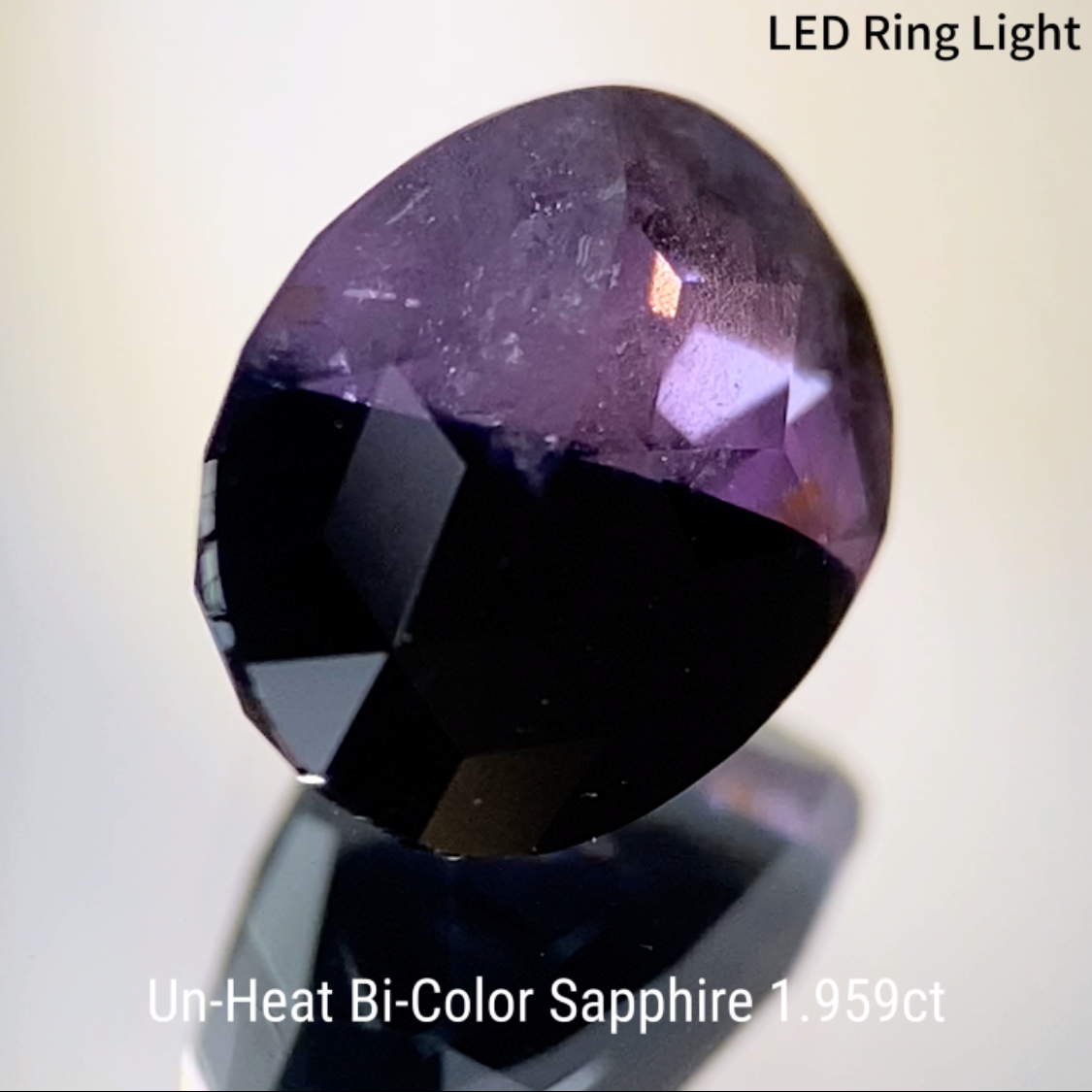 Un-Heat Bi-Color Sapphire 1.959ct / Vietnam