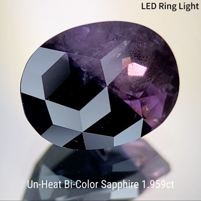 Un-Heat Bi-Color Sapphire 1.959ct / Vietnam