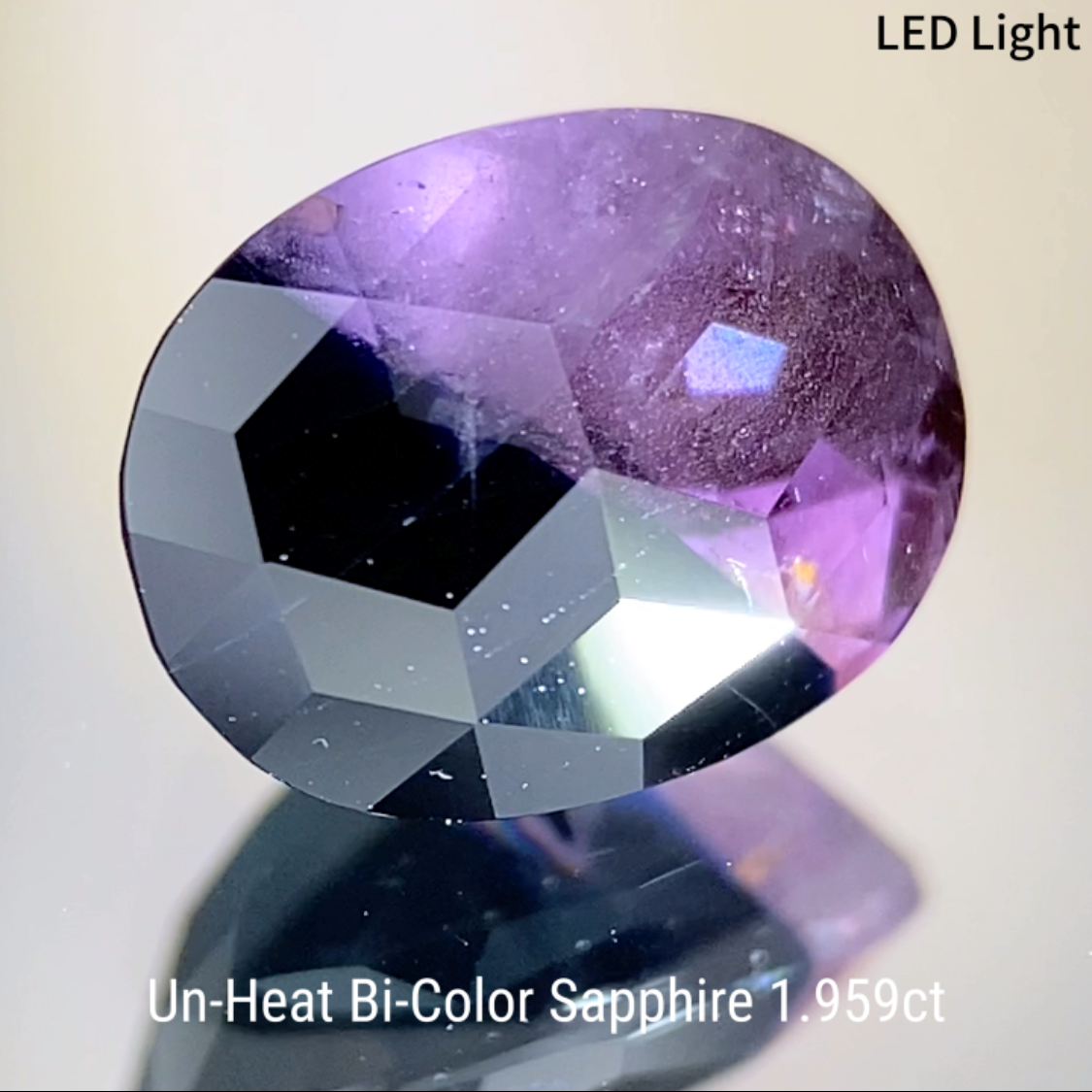 Un-Heat Bi-Color Sapphire 1.959ct / Vietnam