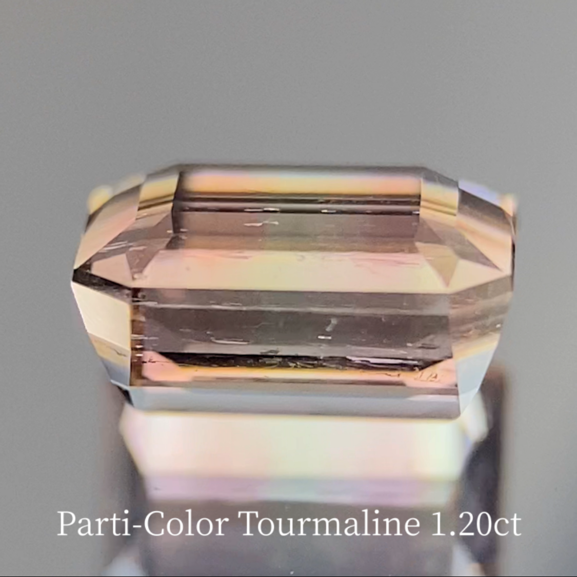 [Free with purchases of ¥36,900 or more] Parti-Color Tourmaline 1.20ct