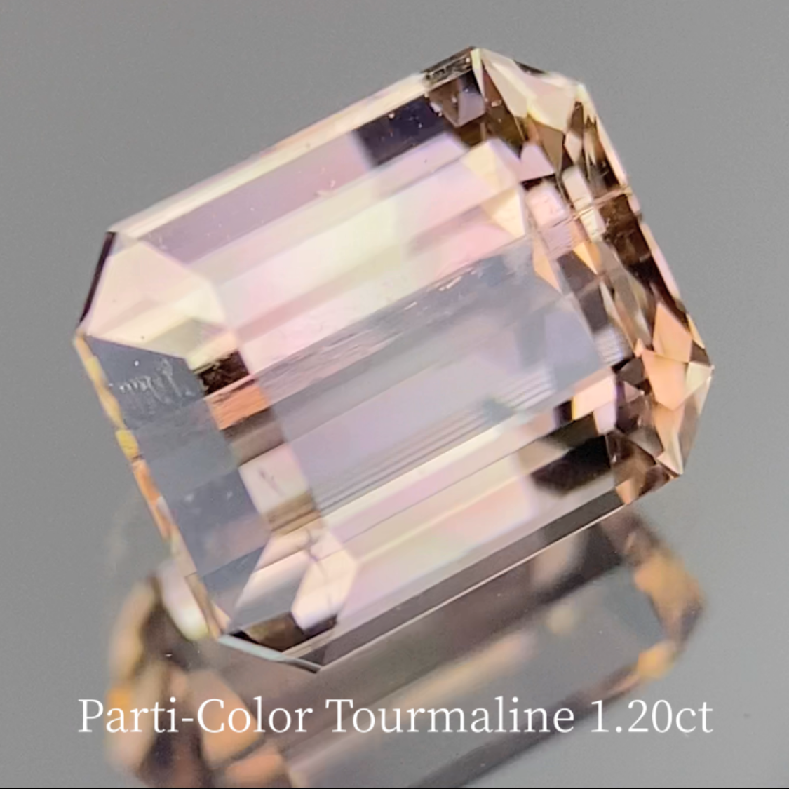 [Free with purchases of ¥36,900 or more] Parti-Color Tourmaline 1.20ct