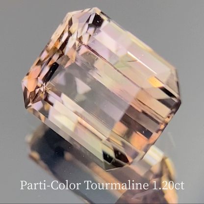 [Free with purchases of ¥36,900 or more] Parti-Color Tourmaline 1.20ct