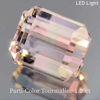 [Free with purchases of ¥36,900 or more] Parti-Color Tourmaline 1.20ct