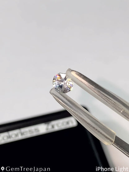 【Trial Price】Colorless Zircon 0.52ct (10) / Cambodia