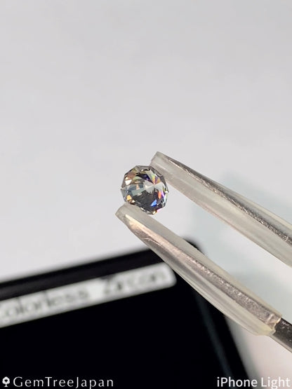 【Trial Price】Colorless Zircon 0.52ct (10) / Cambodia