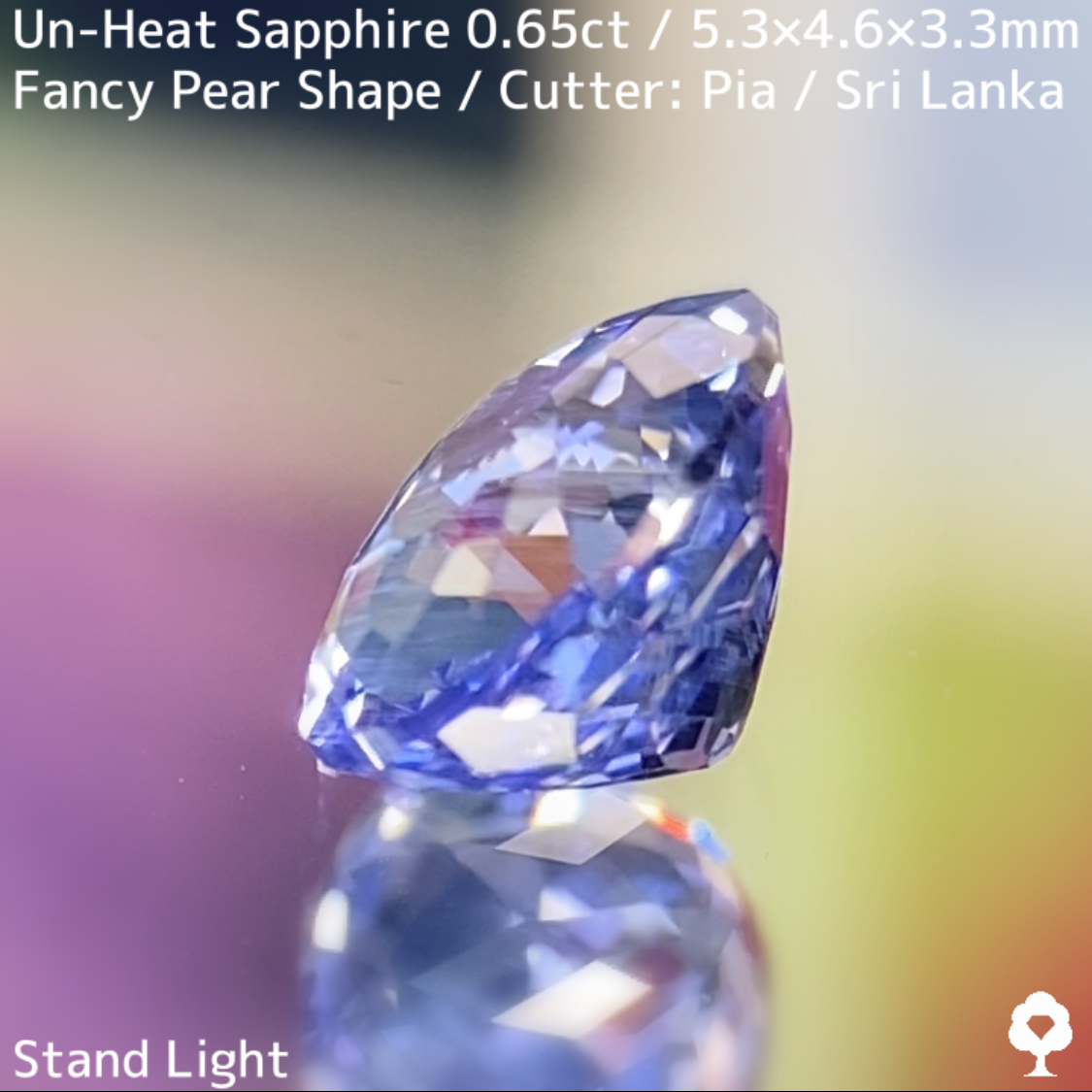 Un-Heat Sapphire 0.65ct / Sri Lanka