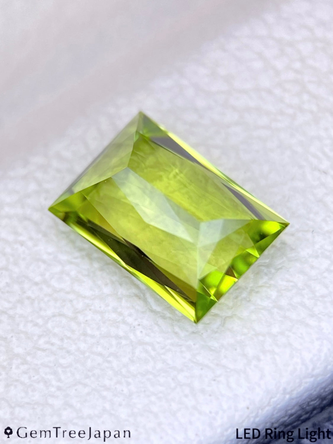 【Trial Price】"Ayatori Cut" Peridot 0.89ct / U.S.A.
