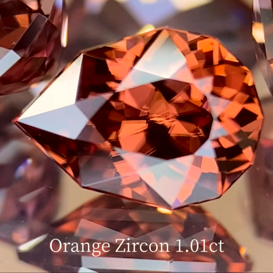 Orange Zircon 1.01ct