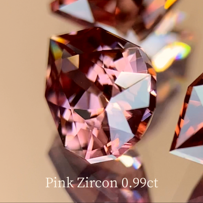 Pink Zircon 0.99ct