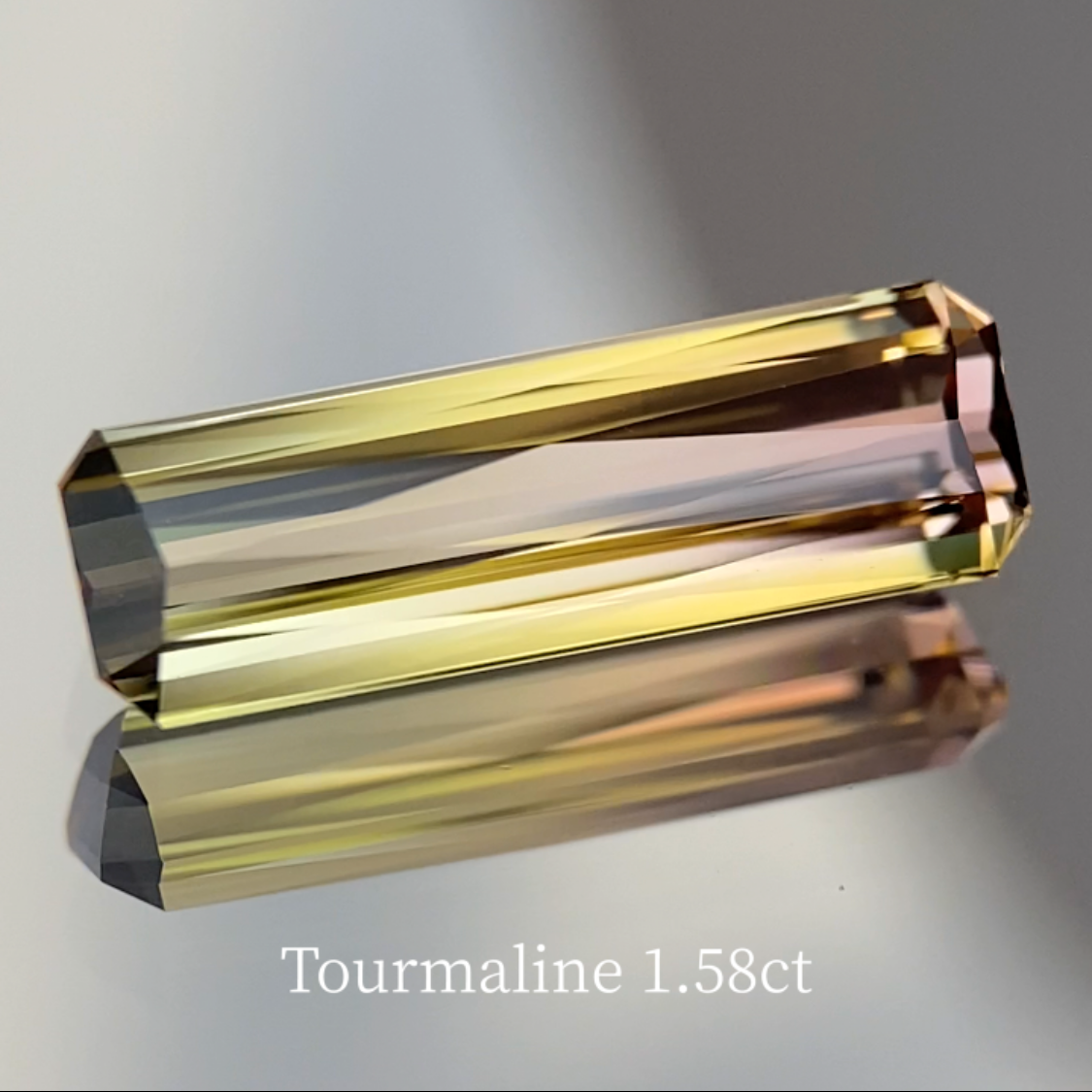 Bi-Color Tourmaline 1.583ct