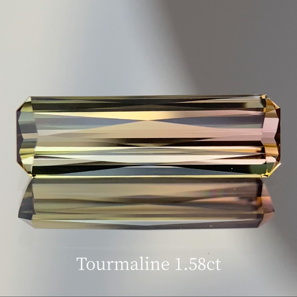 Bi-Color Tourmaline 1.583ct