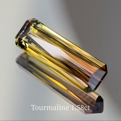 Bi-Color Tourmaline 1.583ct