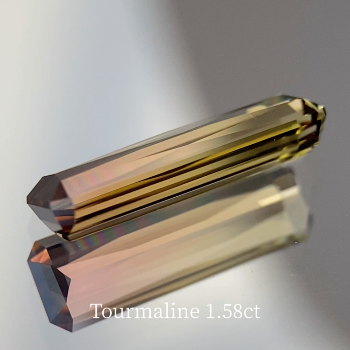 Bi-Color Tourmaline 1.583ct