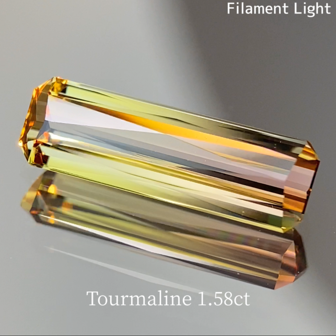 Bi-Color Tourmaline 1.583ct