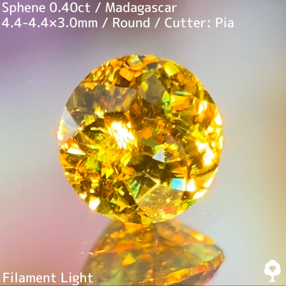 Sphene 0.40ct / Madagascar