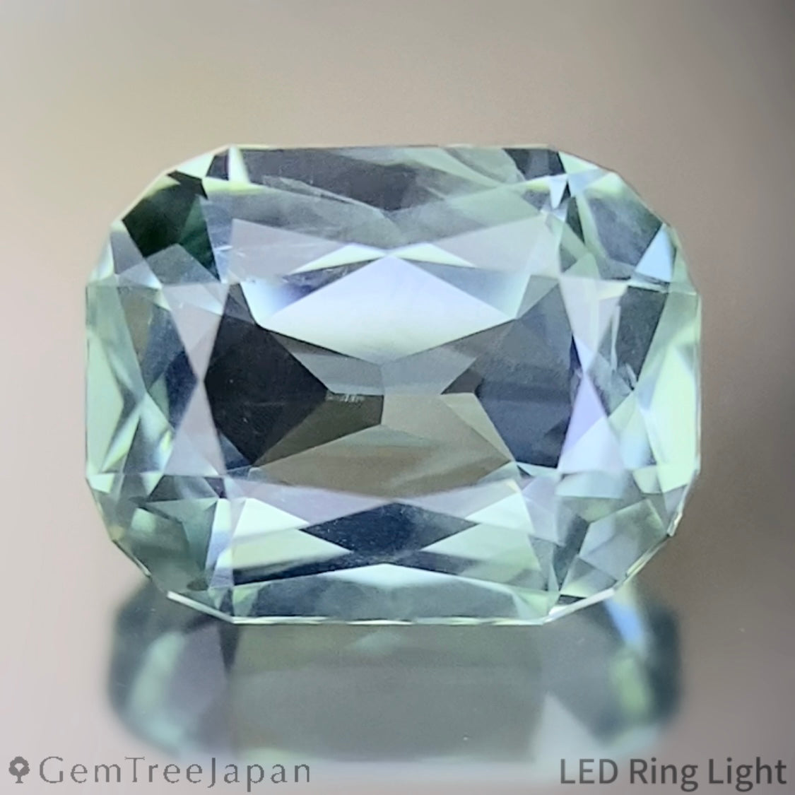 Bluish Light Green Sapphire 1.284ct / Kanchanaburi
