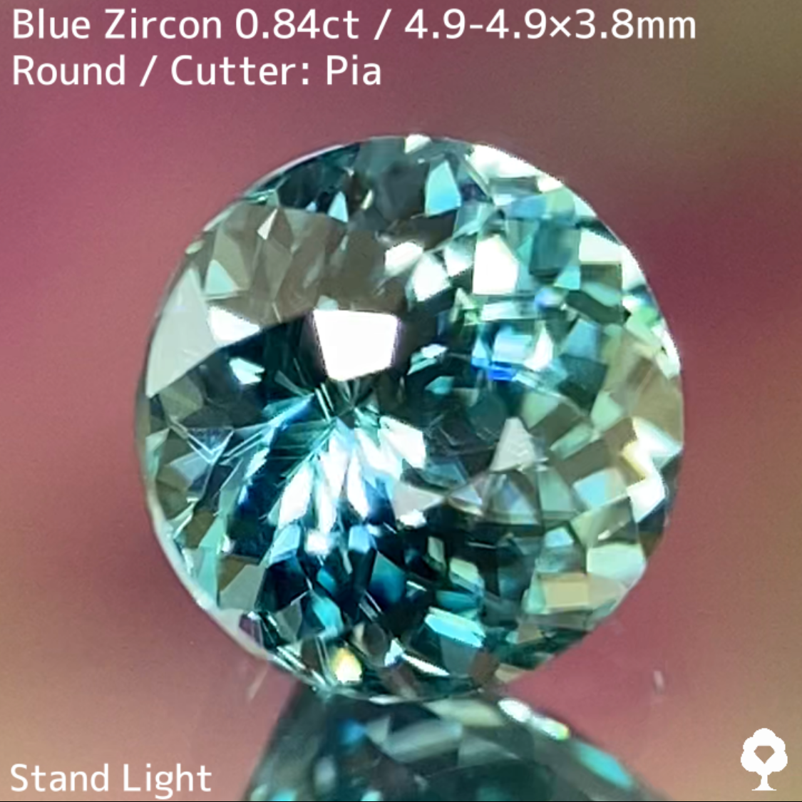 Blue Zircon 0.84ct