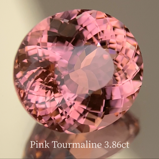 [Free with purchases over ¥153,000] Pink Tourmaline 3.876ct