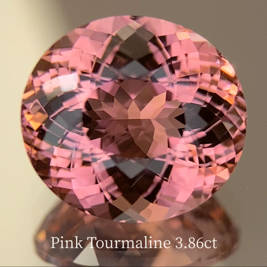 [Free with purchases over ¥153,000] Pink Tourmaline 3.876ct
