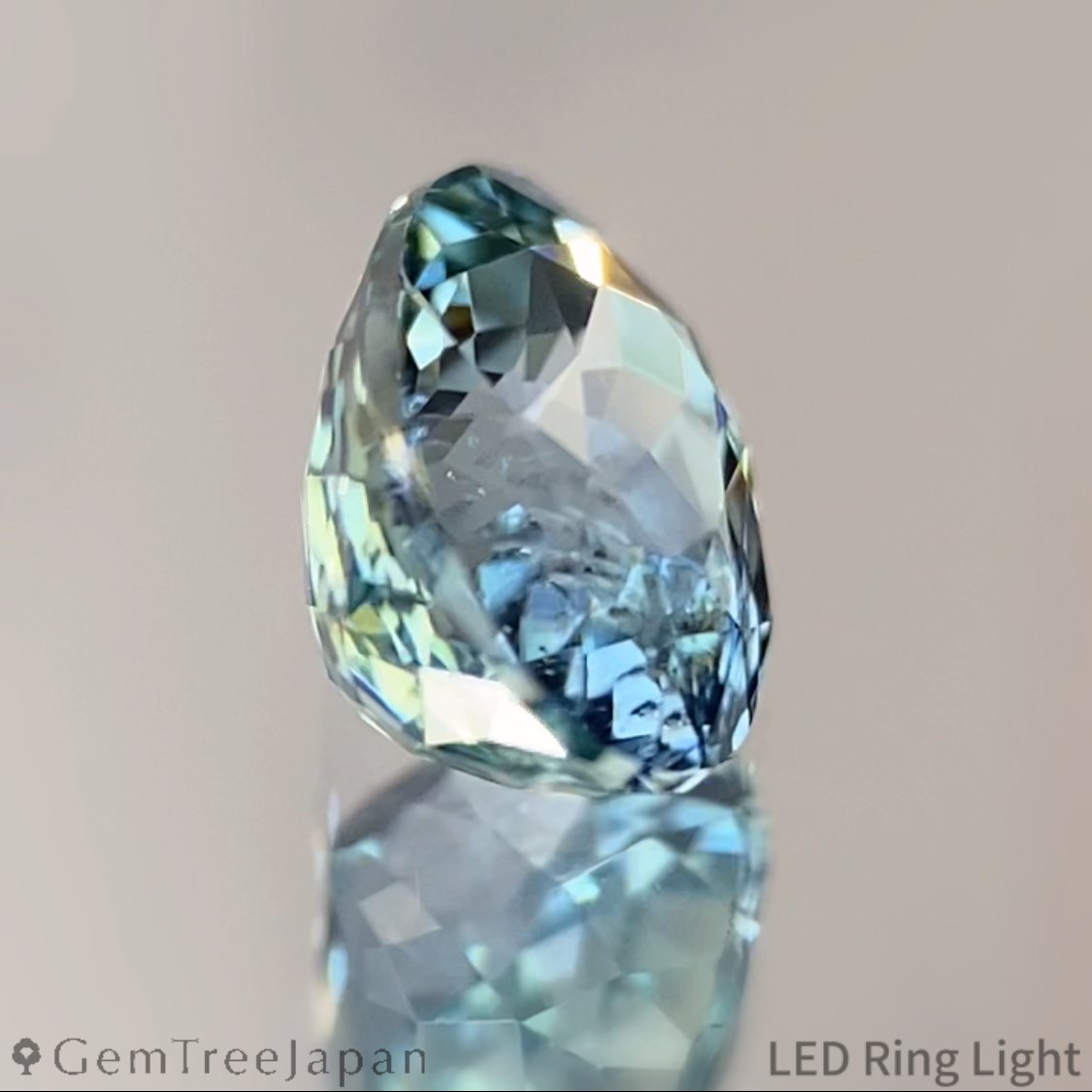 "Ice Mint Blue" Unheated Sapphire 1.177ct / Kanchanaburi