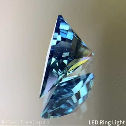 Teal Blue Sapphire 0.536ct / Nigeria